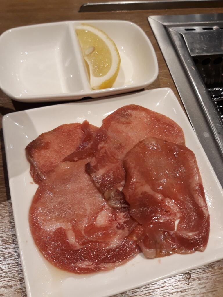 台湾役肉ライクの単品お肉